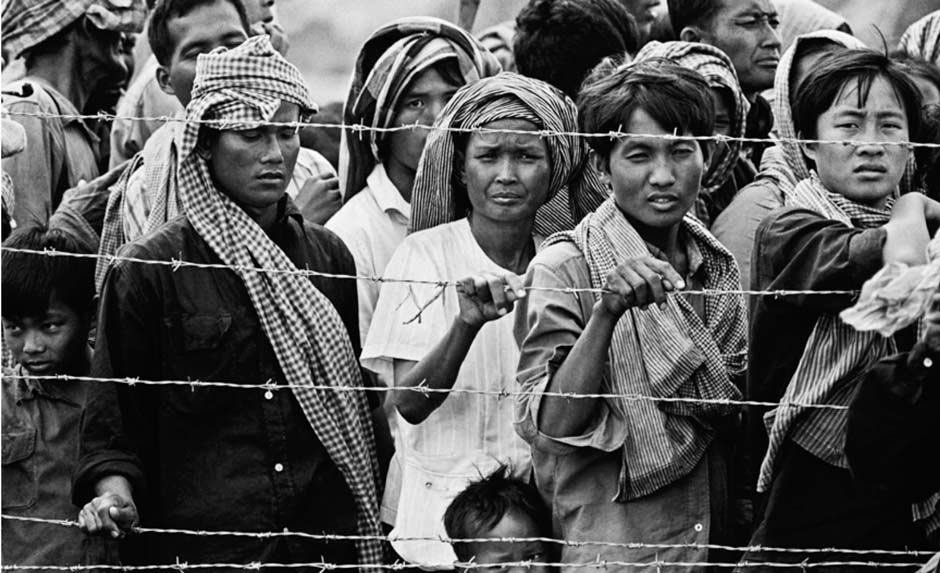 Description: Cambodian refugees
