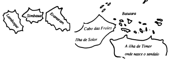 Description: The sketch map of Francisco Rodrigues