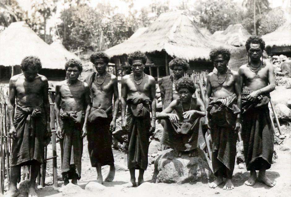 Description: Lewoloba elders in 1928