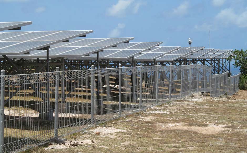 Description: The Raijua solar power station