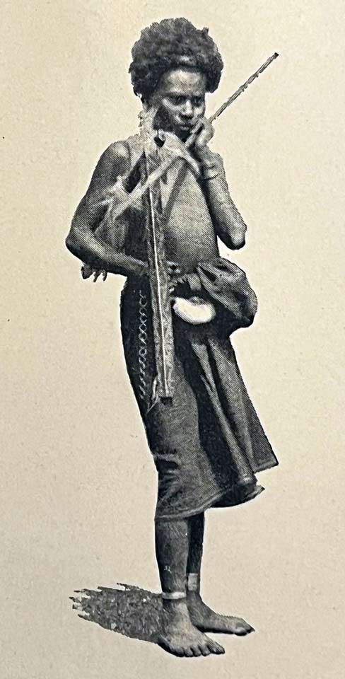Description: Man from Lewohala in 1891