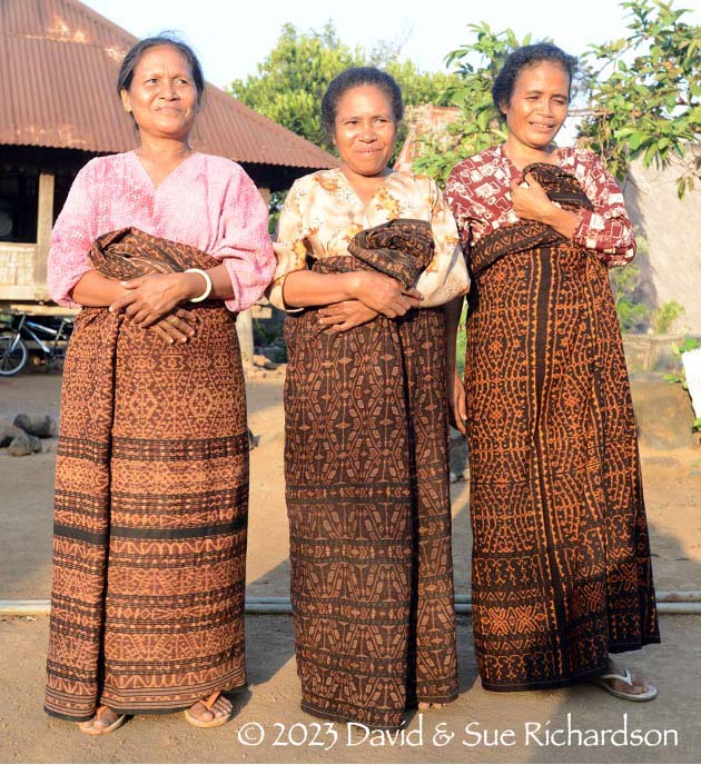 Description: Administrators of Kelompok Tenun Ikat Kaipere Lesu Usu
