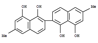 Description: Structure of diospyrol