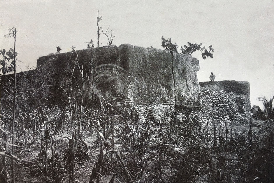 Description: The remains of Fort Delfshaven in 1925