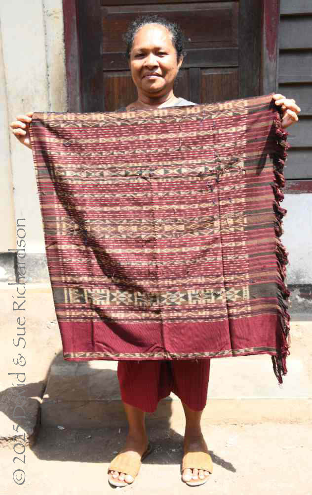 Description: One panel from a modern wate senewaken