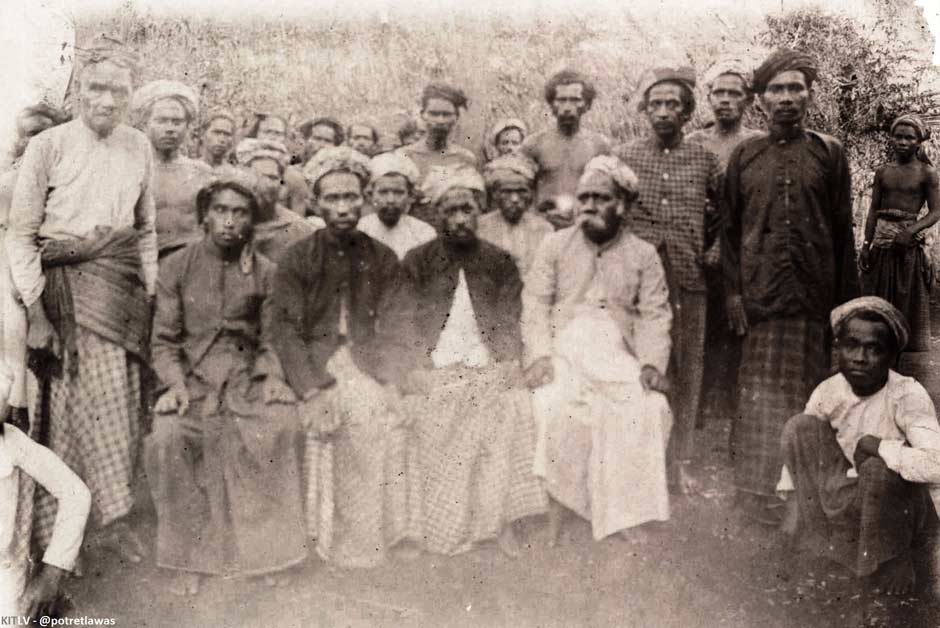 Description: A Muslim community on Pantar in 1905