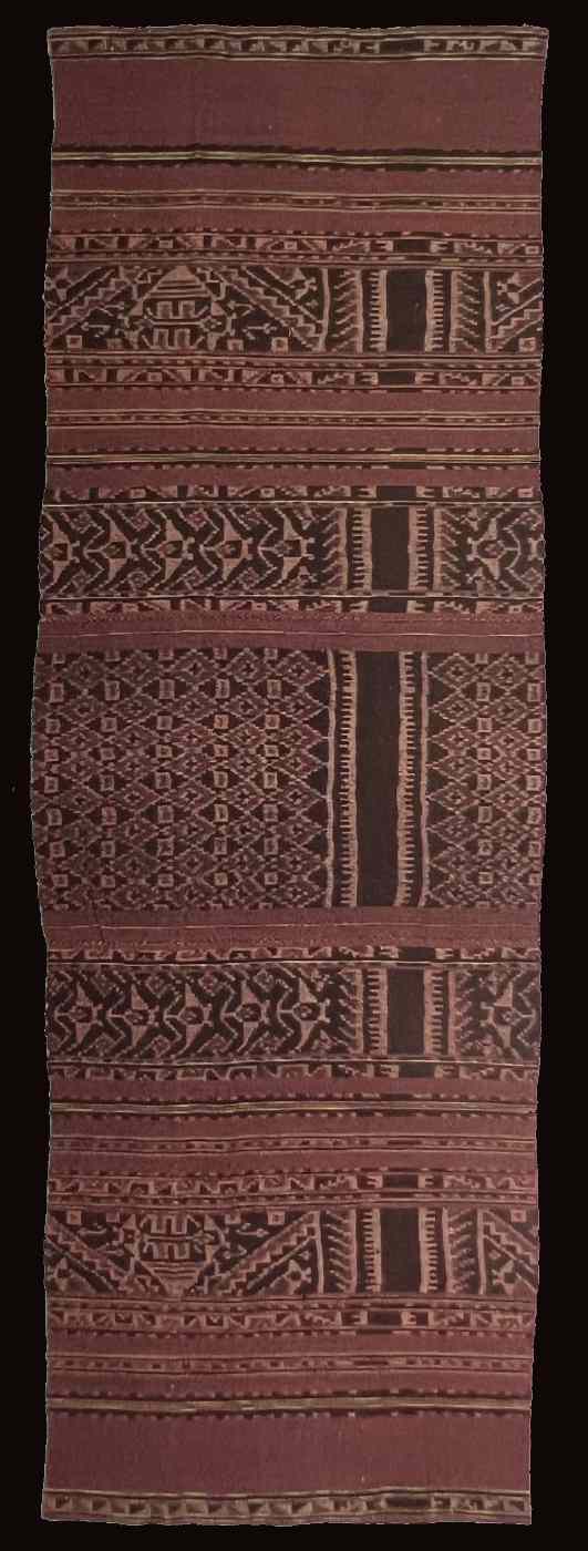 Description: The petak harin collected by Ernst Vatter