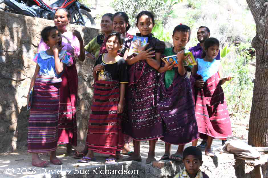 Description: Locally made sarongs in Atawolo