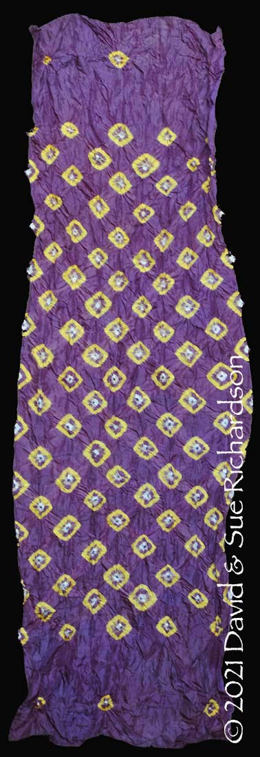 Description: A modern kiet textile