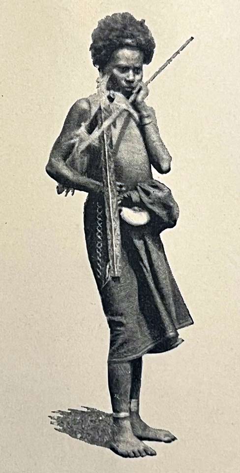 Description: Man from Lewohala in 1891