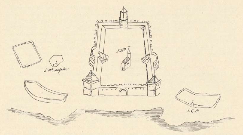 Description: Ende Fort in 1635