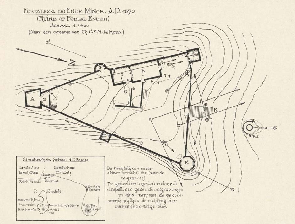 Description: Plan of Ende Fort