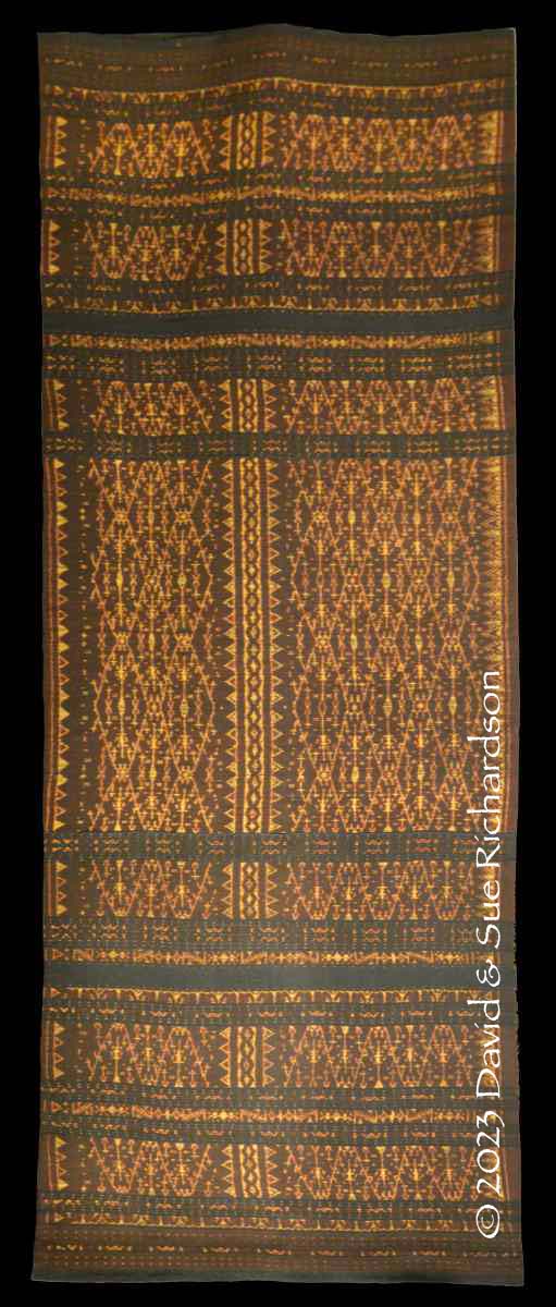 Description: A lawo mata bege lere woven by Maria Ferdinanda Bela