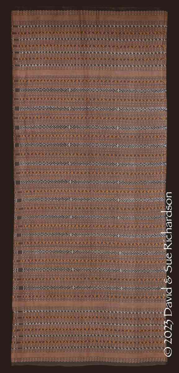 Description: A lawo gami terasa woven in Kecamatan Wolojita