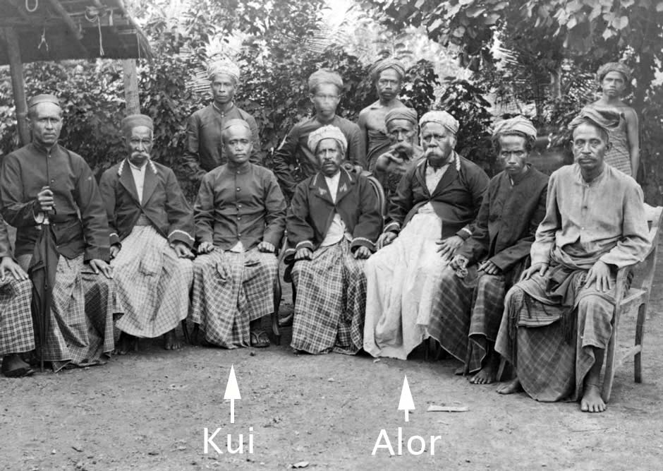 Description: Raja Go Amalei of Kui in 1898