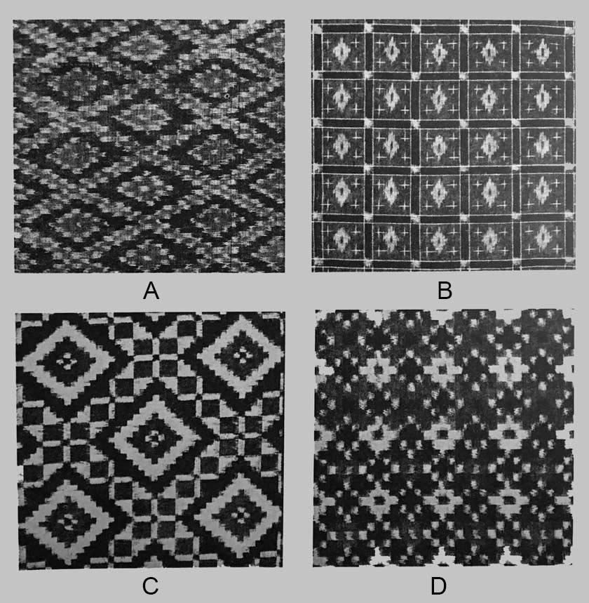 Description: Pochampally patterns 1950